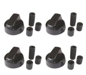 Injection Mould for Black Generic Design Universal Control Knob with 12 Adapters