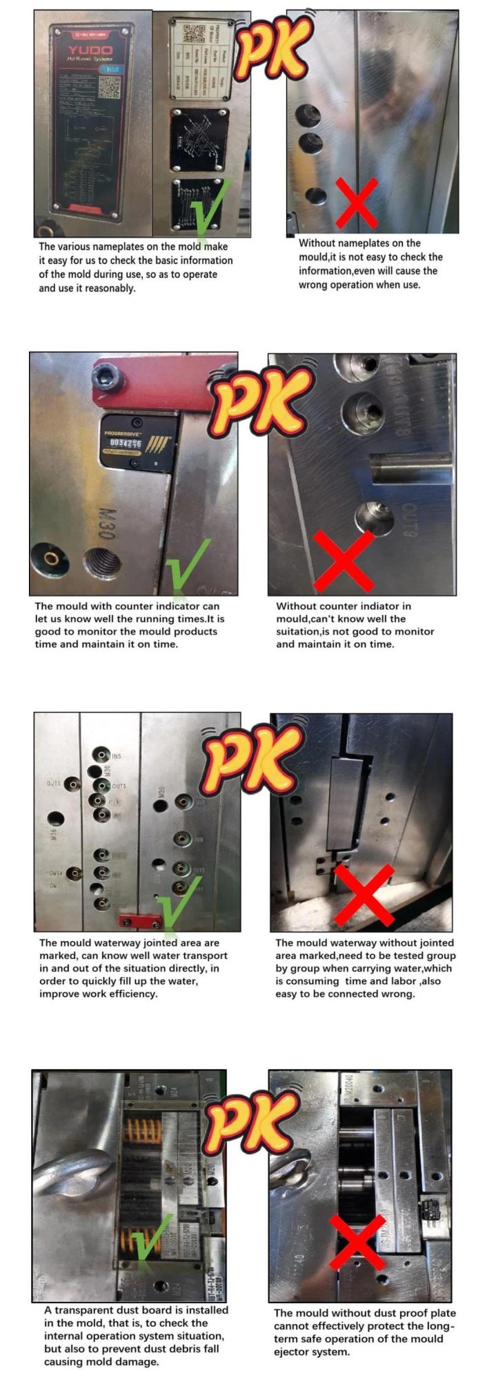 Custom Making P20 Injection Tooling Mold for Plastic Molding