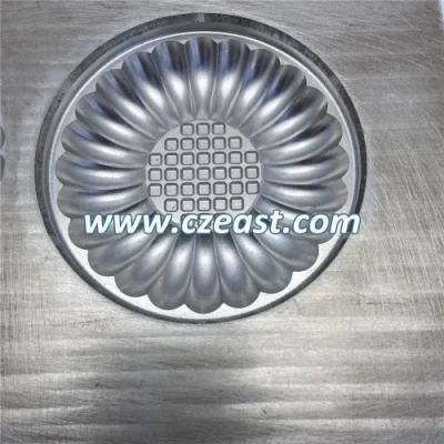 Sunflower Shaped Ice Cream Cone Nodular Cast Iron Mould