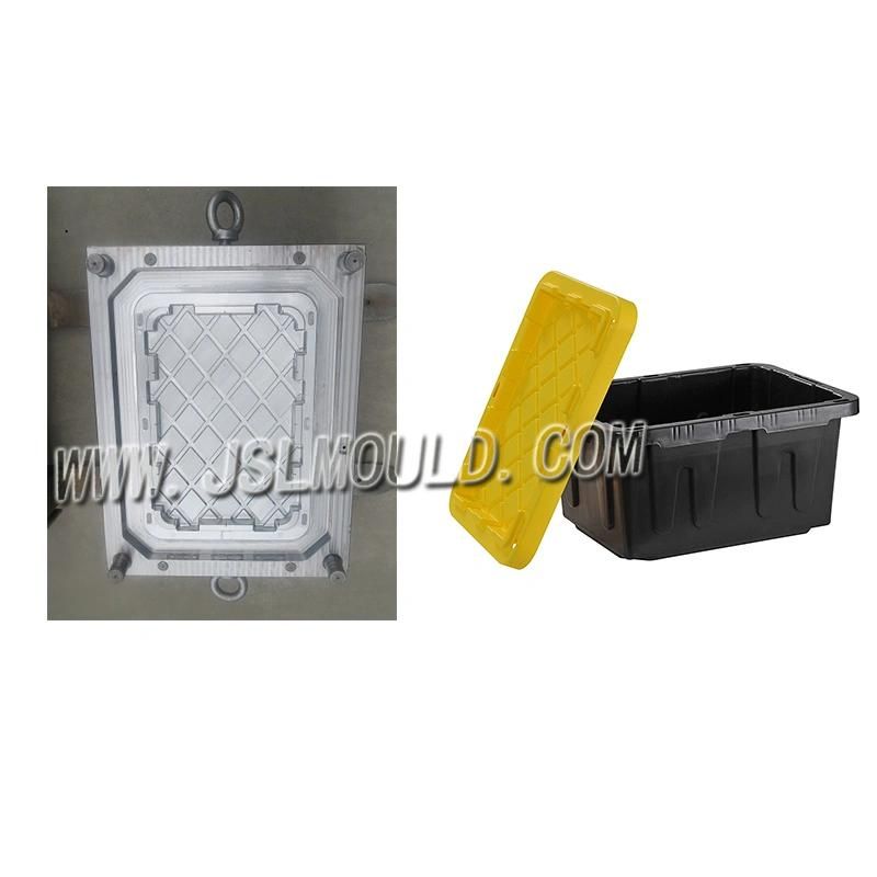 Injection Plastic 15 Gallon Storage Bin Tote Mold