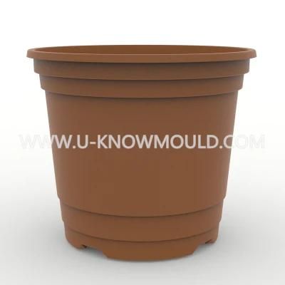 Low Cost Plastic Flower Pot for Garden Decoration Outdoor Flower Pot Mold