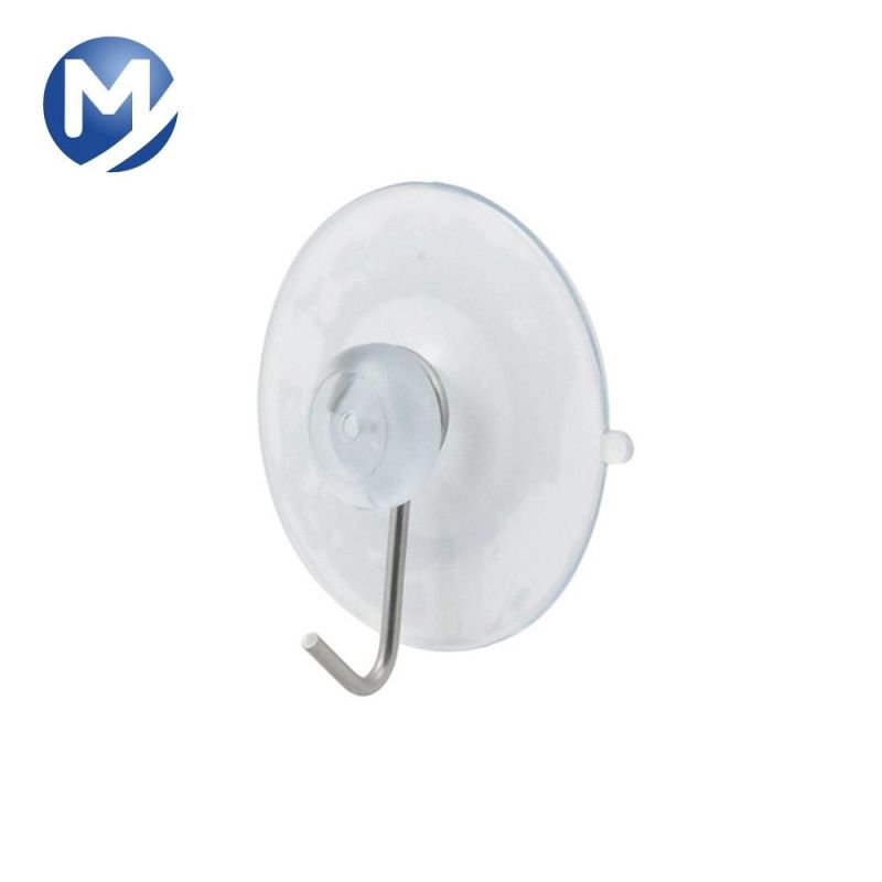Customized Plastic Injection Molding Parts for Colorful Decorative Coat Hooks with Suction Cup