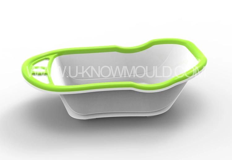 Plastic Baby Folding Bathtub Injection Mould Plastic Bath Basin Mold