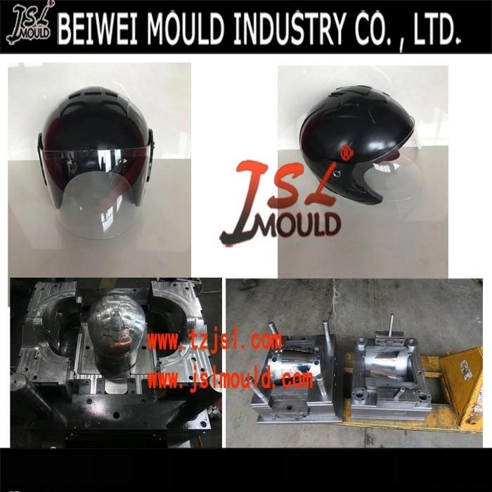 Taizhou Mold Factory Custom Injection Plastic Full Face Motorcycle Helmet Mould