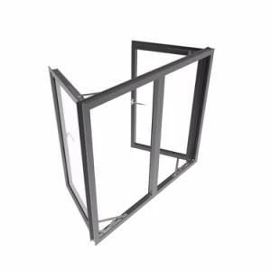 High Quality Aluminum Alloy Hollow Glass Casement Window