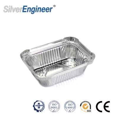 Disposable Aluminum Foil Food Container Pattern for Wrapping