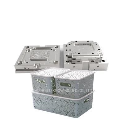 Storage Basket Square Basket Injection Mould Plastic Basket Mold