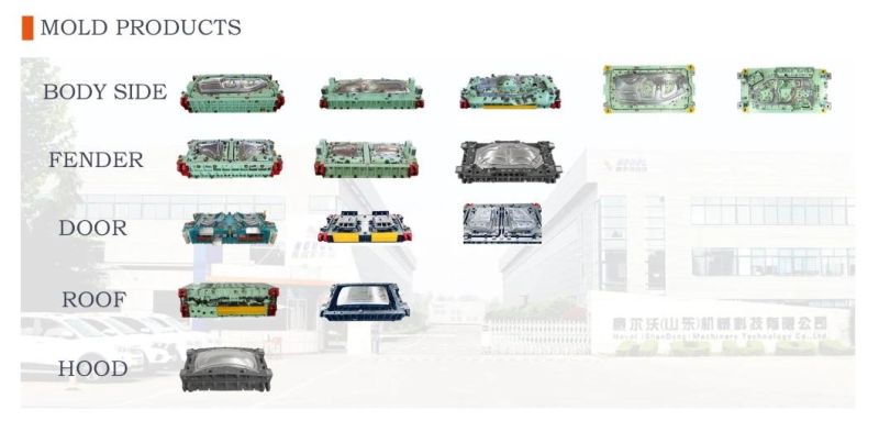 Hovol Aluminium Die Casting Mold Automotive Tooling Stamping Parts