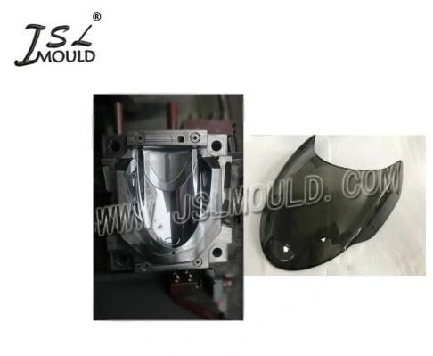 Taizhou Professional Plastic Injection Motorcycle Bike Headlight Visor Glass Mould