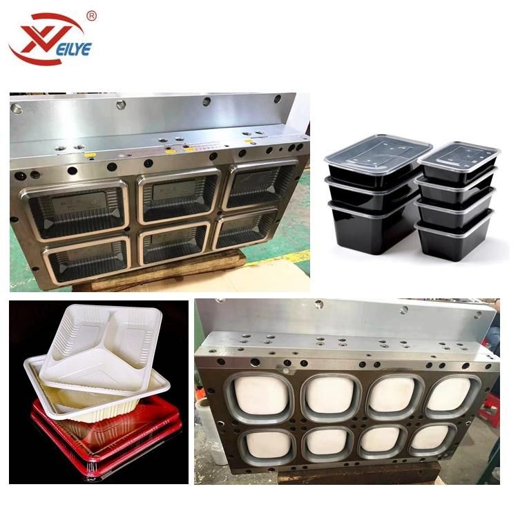 Hot Selling Food Bowl Lunch Box Packing Plastic Forming Thermoforming Moulds Molds