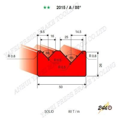 Press Brake Punch and Die Tools; Punch and Die Design Mould