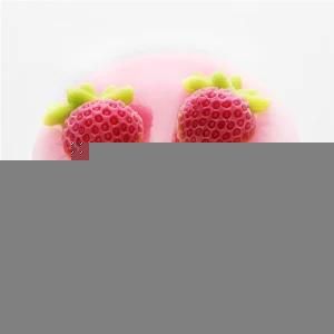 F0515 Strawberry Silicone Mold Fondant Cake Decoration Fruit Shape Chocolate Mould