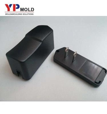 Single or Double USB Mobile Phone Charger Shell Plastic Injection Mould Shell Mold Shell ...