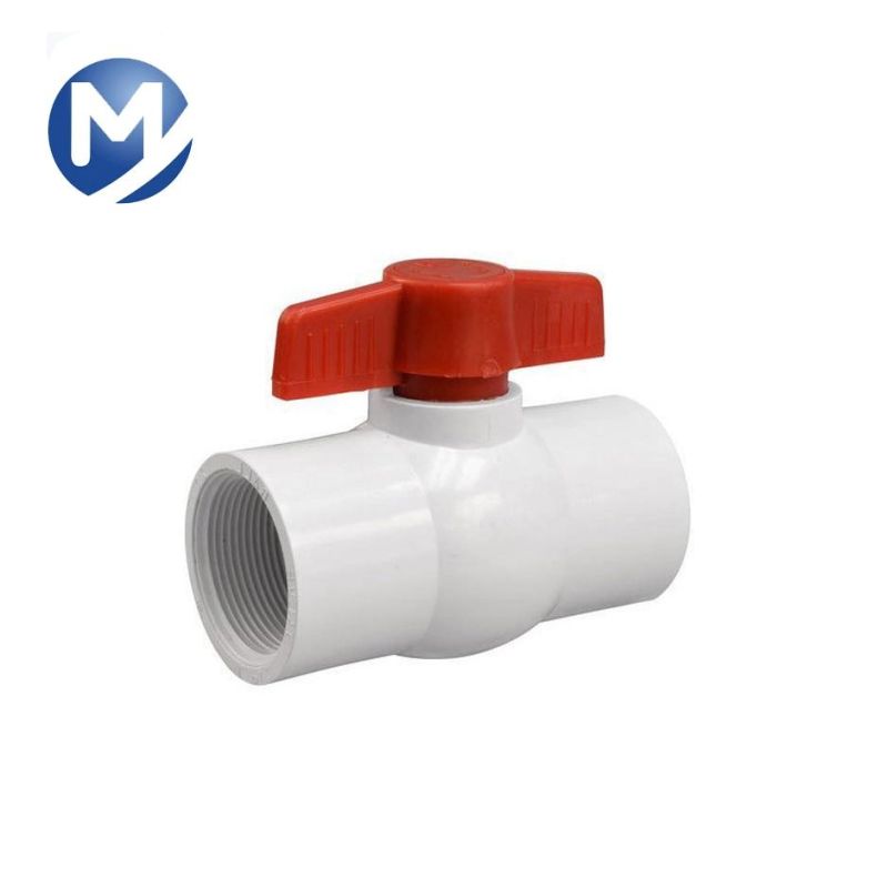 Plastic Pipe Fitting PVC Material Ball Valve Injection Molding Parts