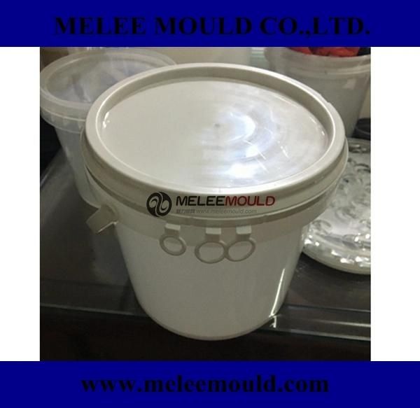 Plastic Injection Bucket Lid Tooling