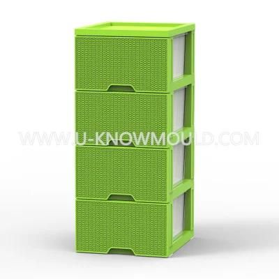 Plastic Multi-Layer Shoe Cabinet Injection Mould Plastic Closet Mold