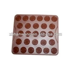B0070 Silicone Macaron Macaroon Silicone Cookies Mold Sheet Muffin Baking Mould Mat Pastry ...