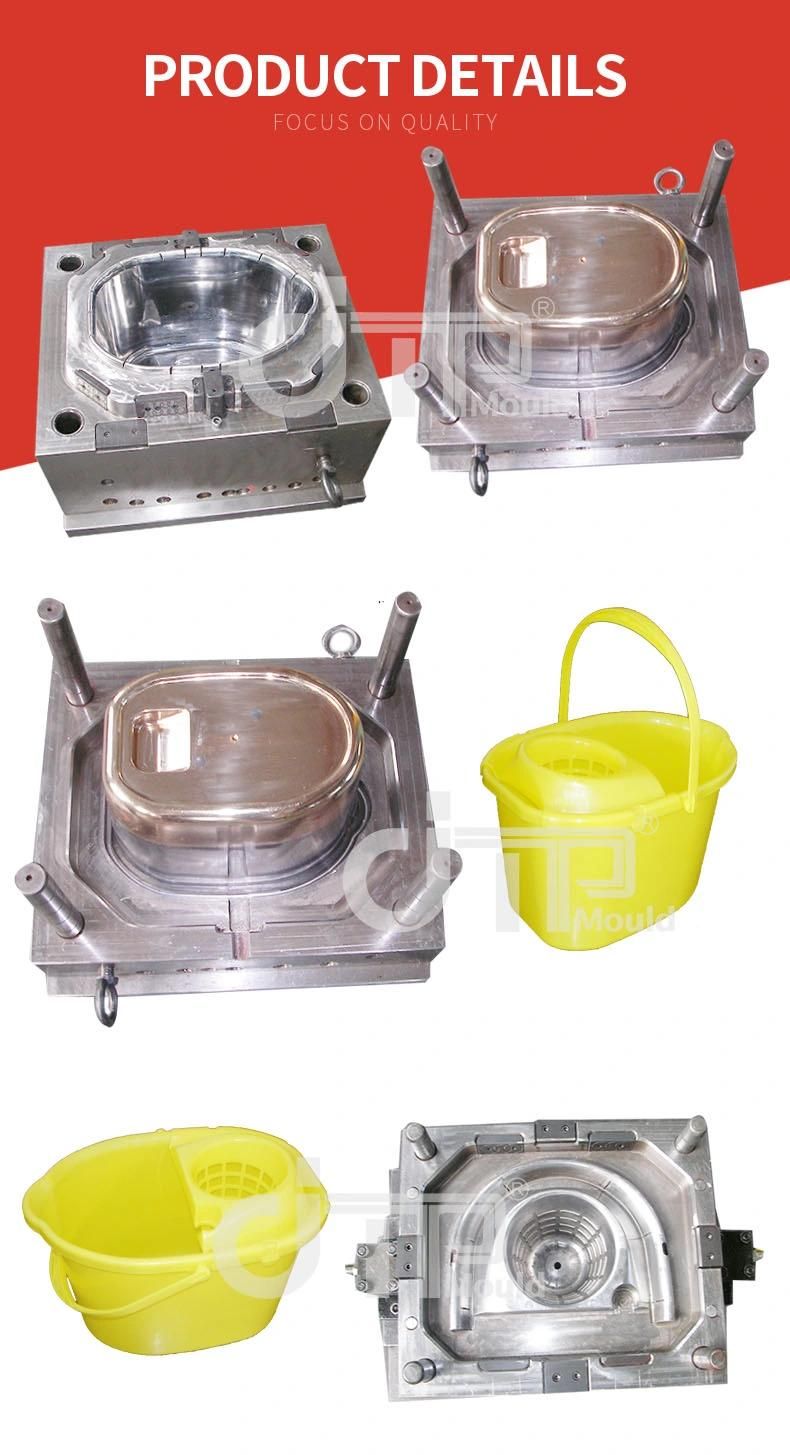 Customized Plastic Mop Bucket Mould for Household