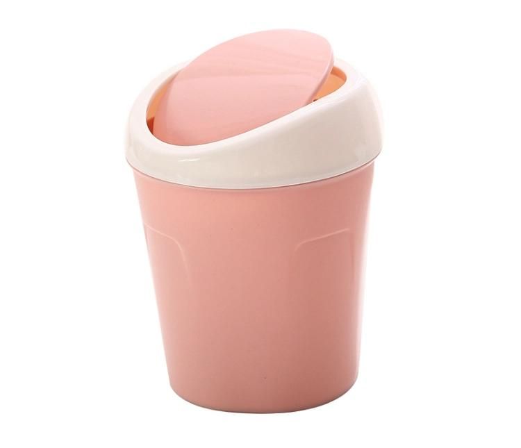 Plastic Mini Trash Can Injection Mould Plastic Desktop Trash Bin Mold