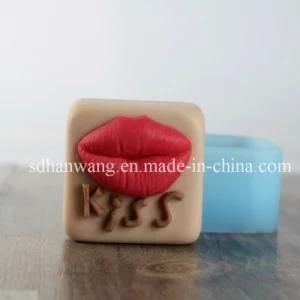 R0206 Valentines Lip Kiss Shape Food Grade Silicone Mould