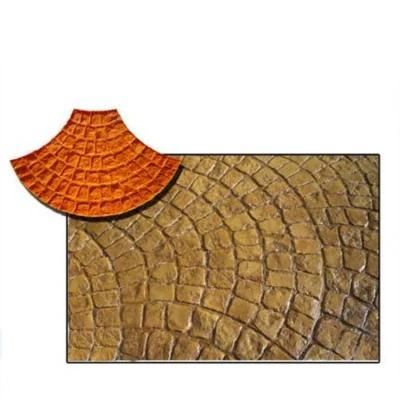Vertical Paving Stamp Mat Wall Imprint Concrete Stamping Mold