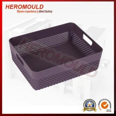 Plastic Household Multi-Function Storage Basket Mould From Heromould