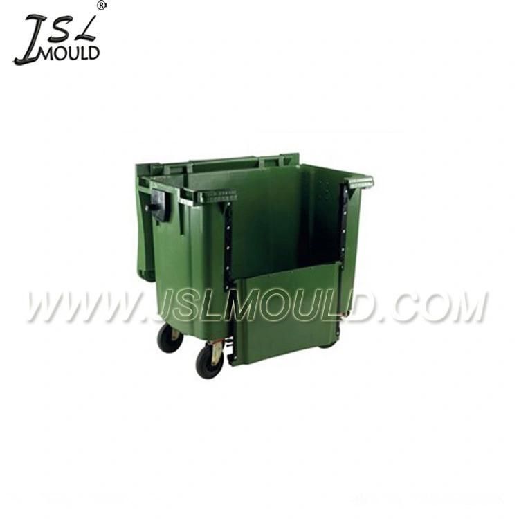 Custom Made Injection Plastic 660 Litre Wheelie Dustbin Mould