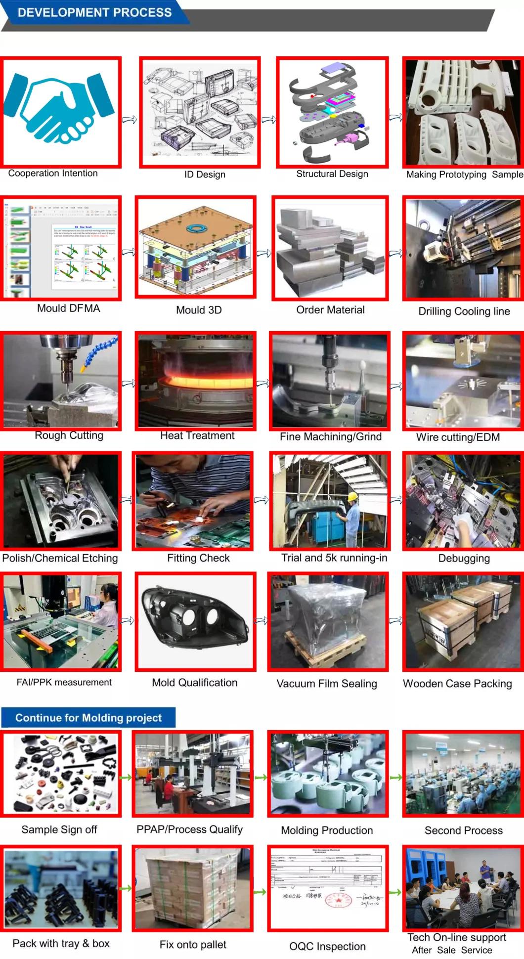 ABS/Pctg /Tritan Parts Injection Mold and Moulding for Blueteeth Baffle Box Shell