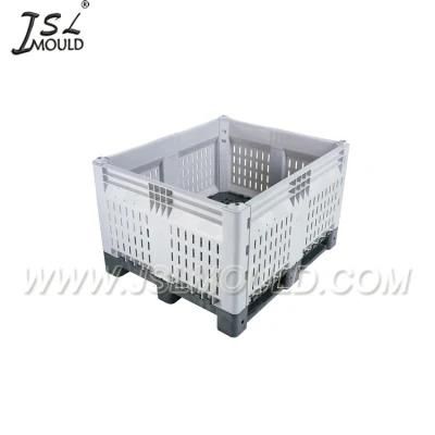 Injection Plastic Pallet Bin with Lid Mold
