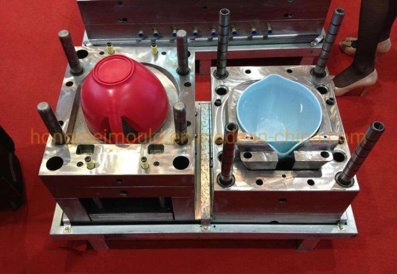 Plastic Second Hand Household Round Cheap Washbasin Injection Mould Design with Ear Customized