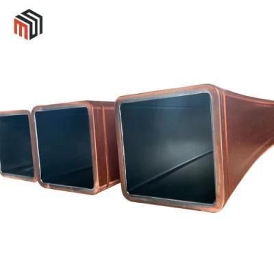 High Speed Casting Square Copper Mould Tube for Steel Making