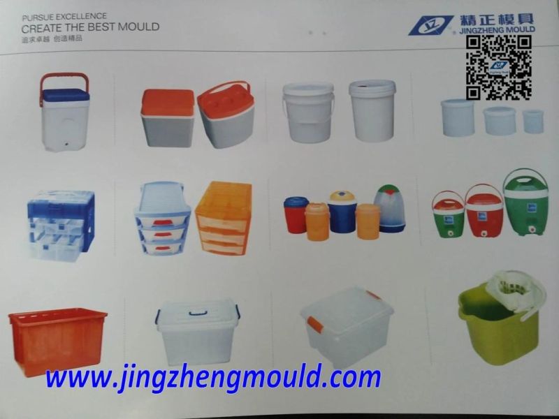 PP Injection Crate Pipe Fitting Mould