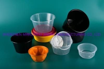 Plastic Injection Fast Food Container Cover Lips Box Injection Mould Mold Maker Single Use ...