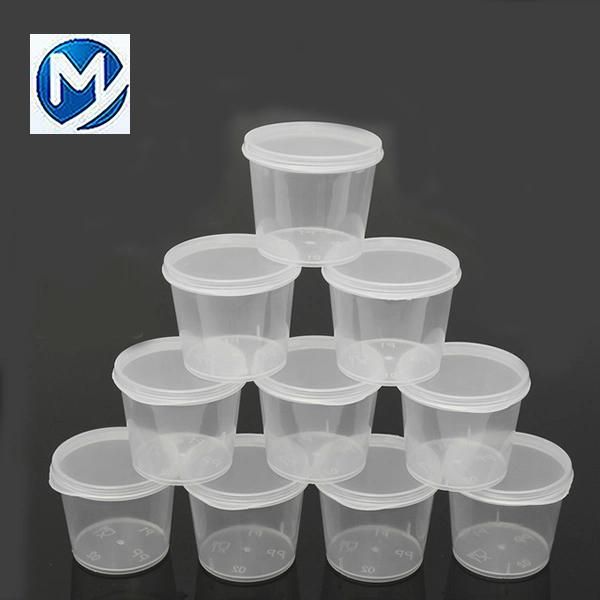 High Quality Disposable Transparent Plastic Sauce Box/Seal Box