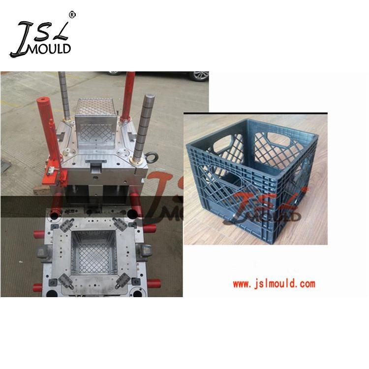 Customized Injection Plastic Milk Crate Mould