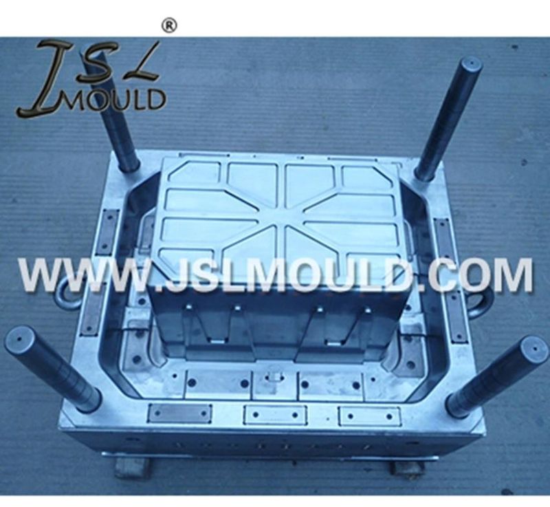 Taizhou Mold Factory Manufacturer Quality Customized Injection Plastic Turnover Jumbo Crate Mould