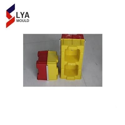 Hollow Interlocking Plastic Concrete Block Molds for Sale