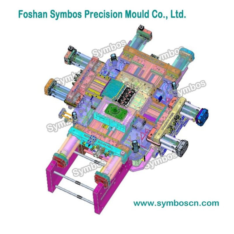 Fast Design High Quality Competitive Die Casting Die Aluminium Mould Custom Mould Casting Mould for Engine Cylinder Block From Die Maker Symbos