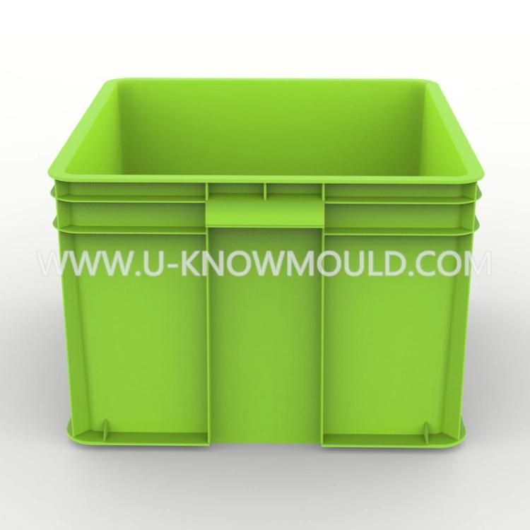 Customized Plastic Wholesale Vegetable Basket Injection Mould Plastic Crate Container Mold