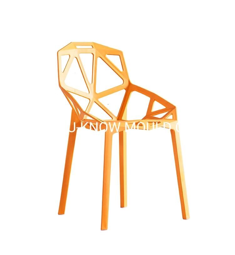 fashion Chair Mould High Speed Process Ggas Assist Style Furniture Mold