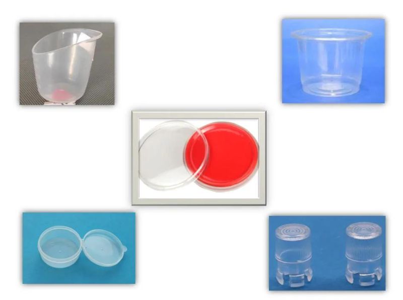 PP PC PMMA Transparent Plastic Cover Cup Mirror Polish Injection Mould