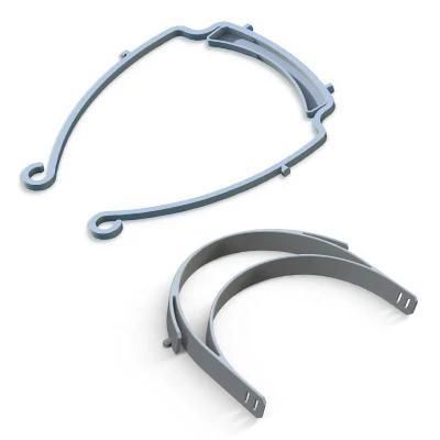 Customized Plastic Parts for Face Shield Bracket Hot Sale Products