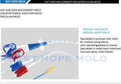 Central Venous Catheter Mold/Medical CVC Insert Mould