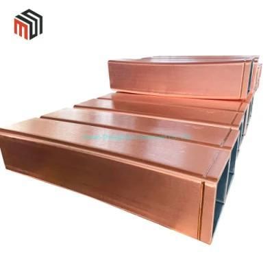Customized Rectangle Copper Mould Tube with Great Properties