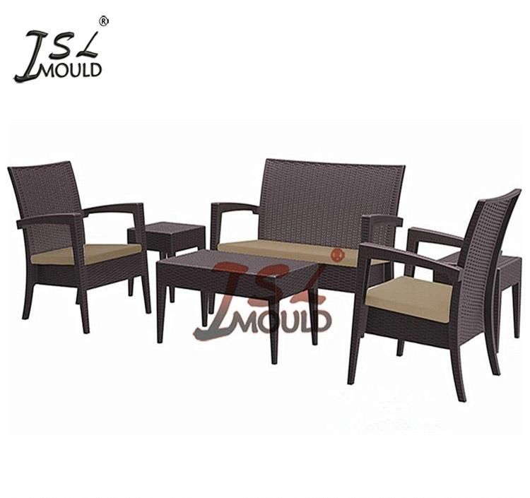 Injection Plastic Custom Rattan Design Chair Mould