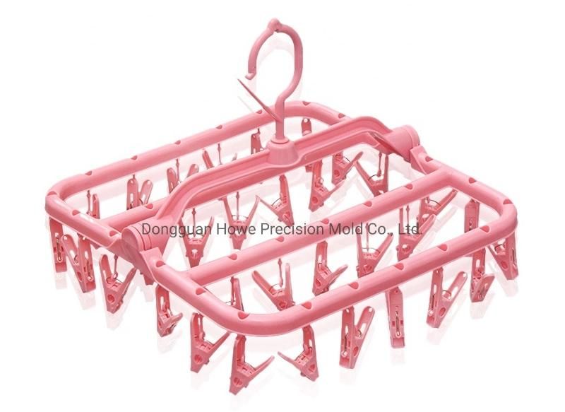 OEM ABS Plastic Injection 718h Tooling for Garment Durable Hanger