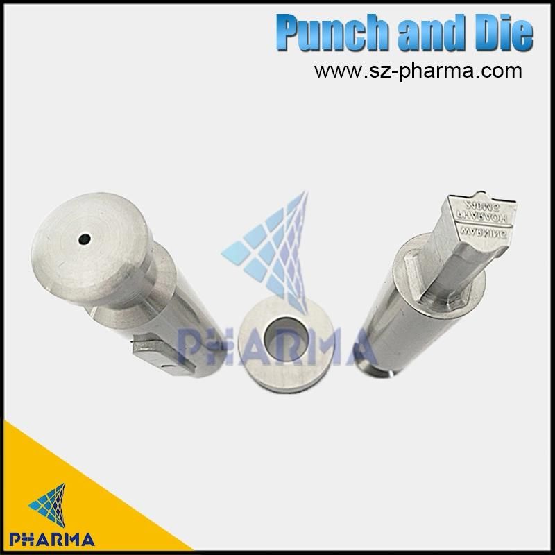 Mould / Die Set/Punch for The Single Punch Tablet Press Machine Flat with Beveled Stamp