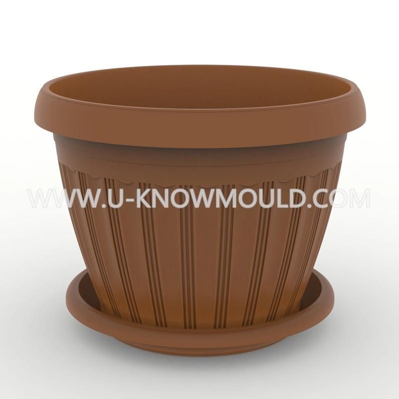 Low Cost Plastic Flower Pot for Garden Decoration Outdoor Flower Pot Mold