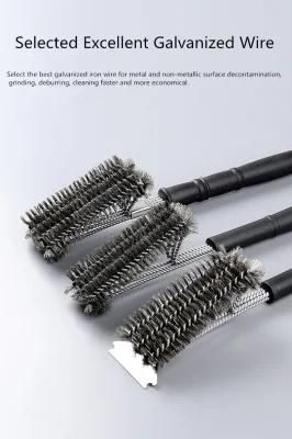 BBQ Brush Stainless Steel Outdoor Grill Tool Grill Mesh Brush Grill Brush Grill Brush