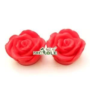 Nicole Flower Handmade Silicone Soap Molds R0075